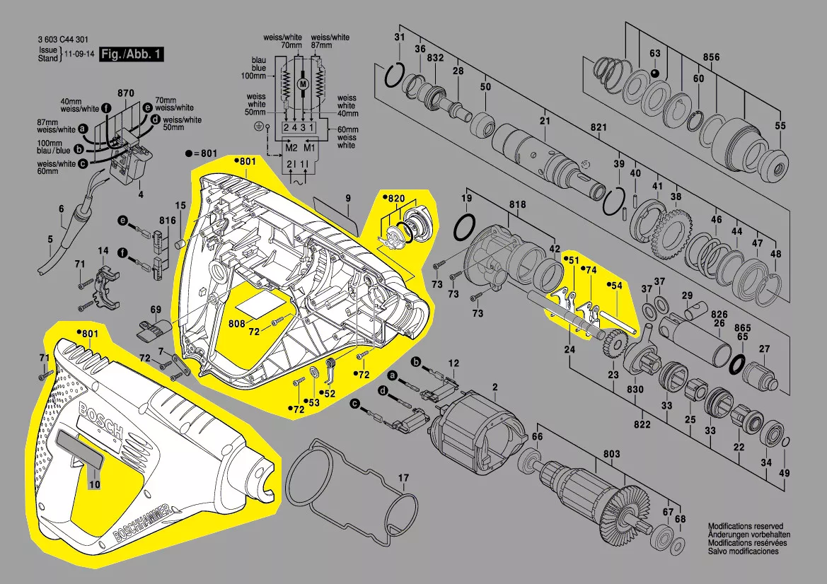 Coquille réf. 1 619 P01 768 Bosch